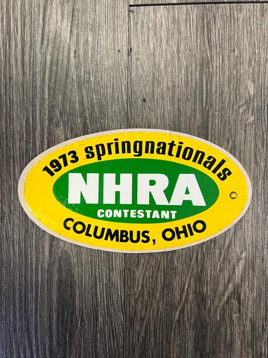NHRA Springnationals Event Decals